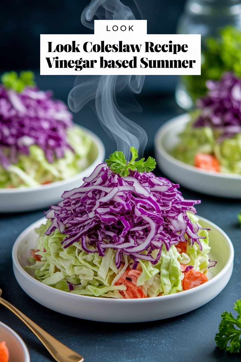 coleslaw recipe vinegar based summer