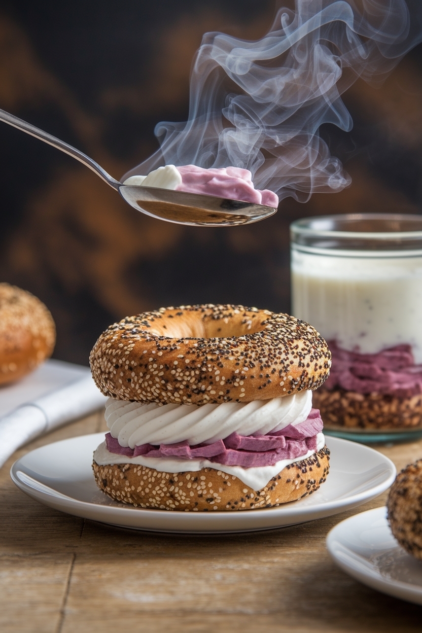 high protein bagels whey greek yogurt