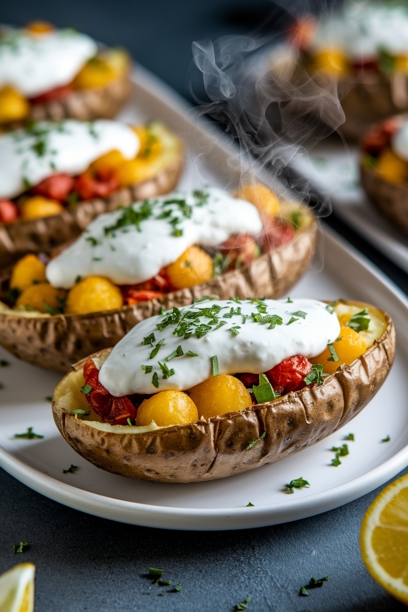 loaded potato skins recipe crispy baked