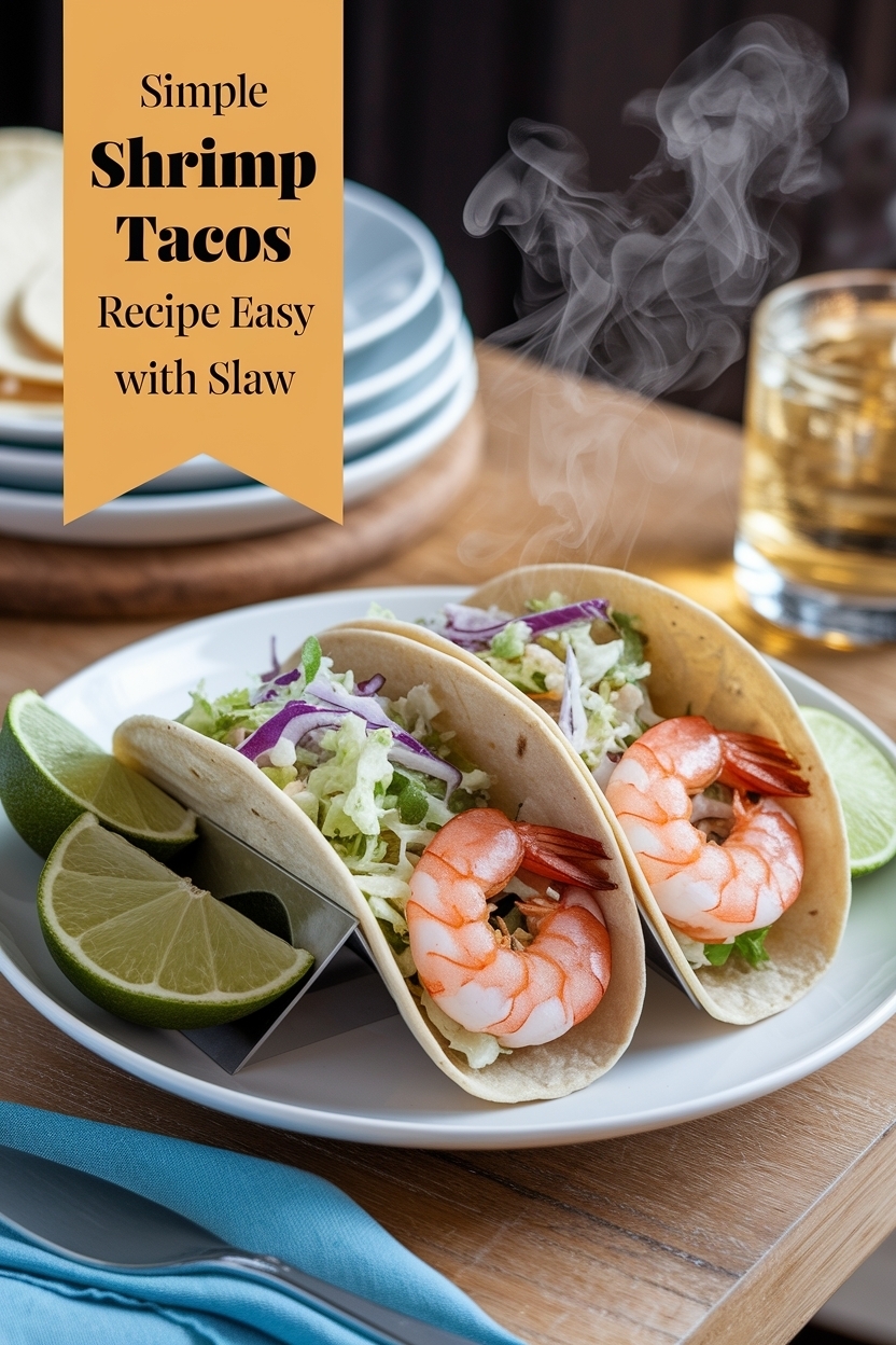 shrimp tacos recipe easy with slaw