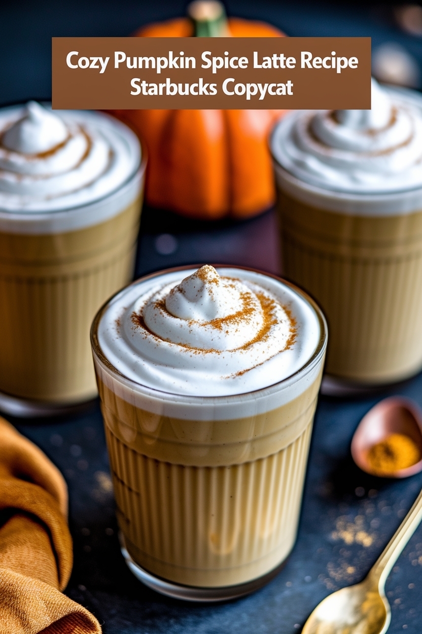 pumpkin spice latte recipe starbucks copycat
