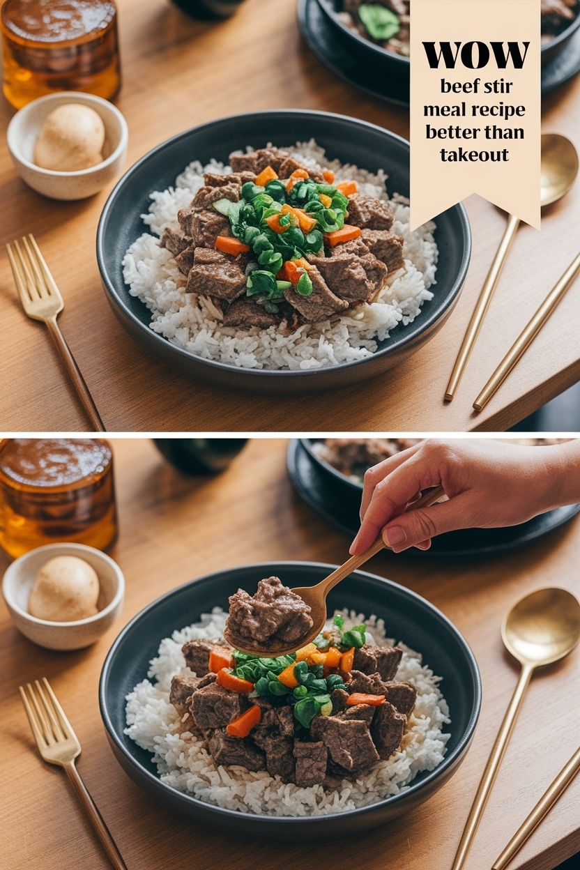 beef stir fry meal prep recipe better than takeout