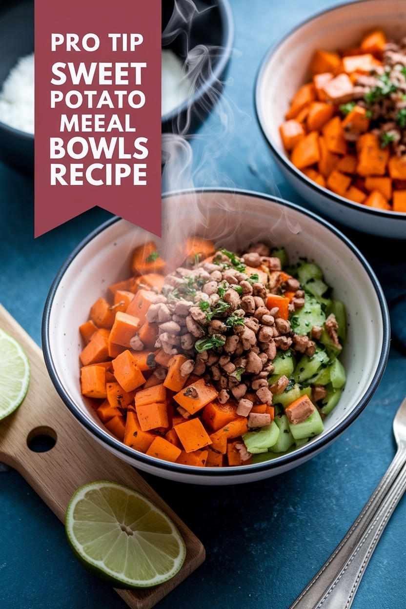 sweet potato meal prep bowls recipe