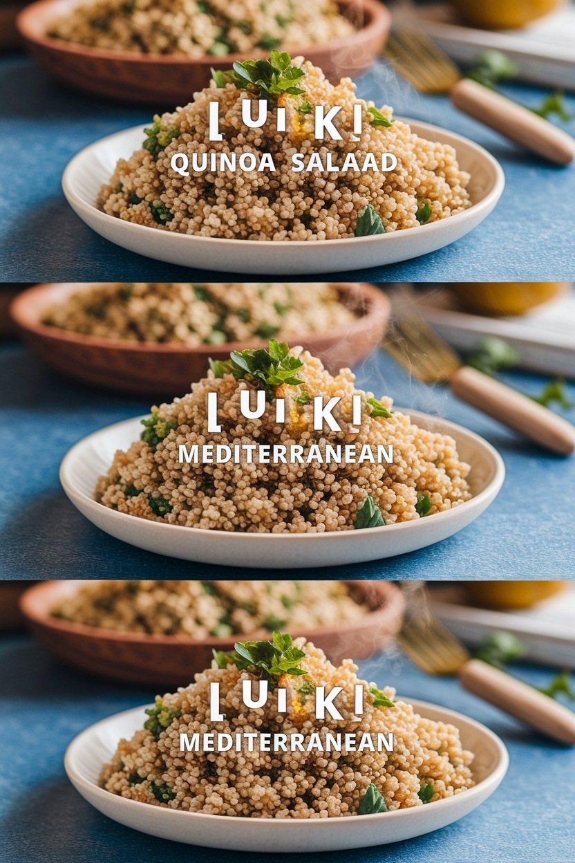 quinoa salad recipe mediterranean