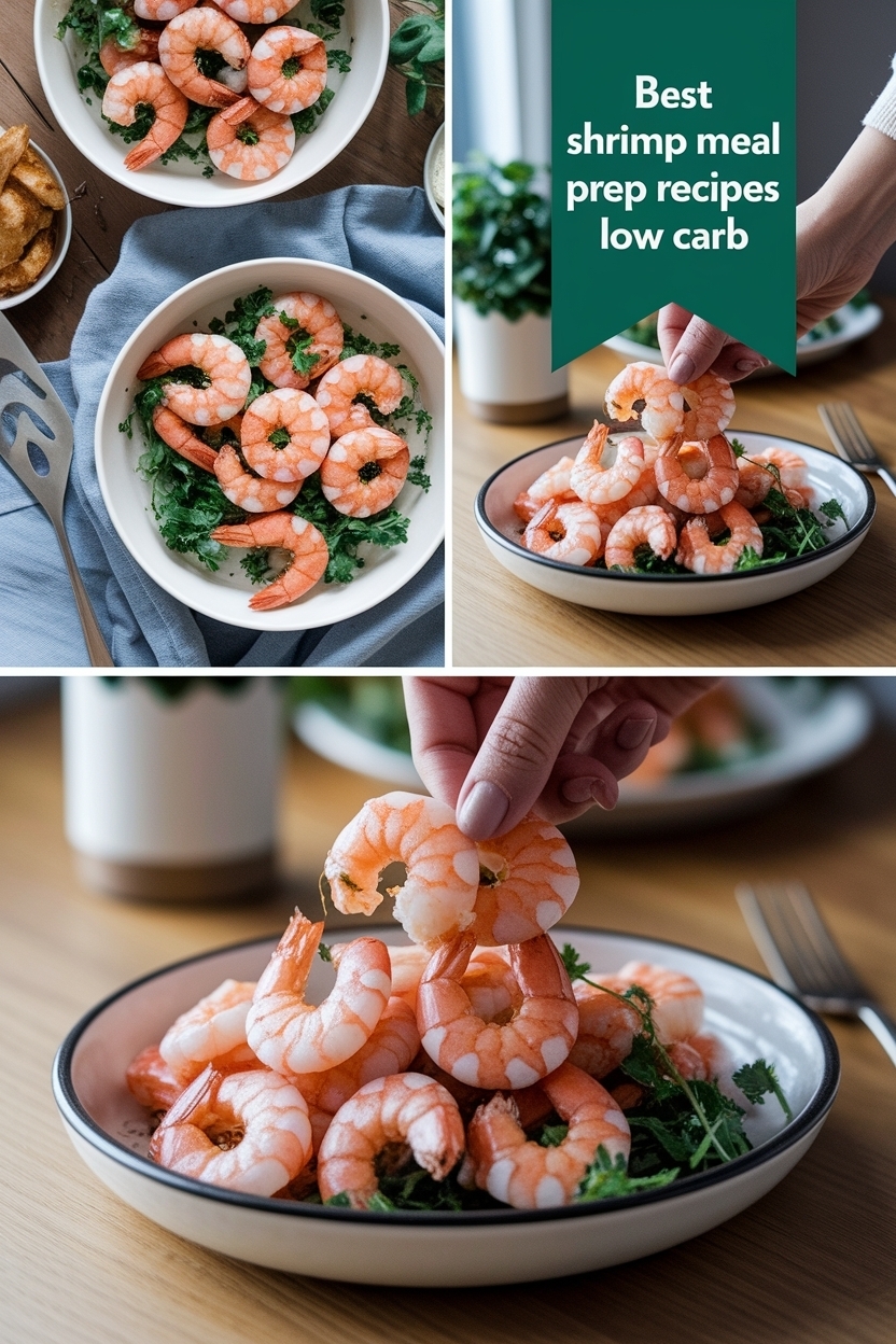 shrimp meal prep recipes low carb