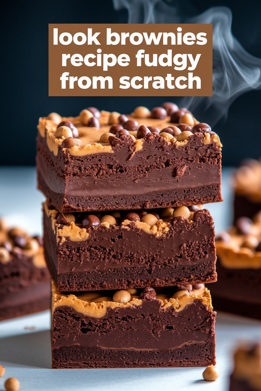 brownies recipe fudgy from scratch