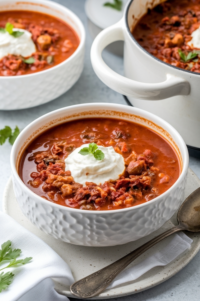 lasagna soup crockpot creamy ricotta