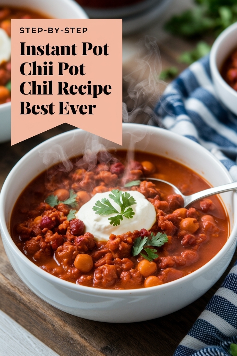 instant pot chili recipe best ever