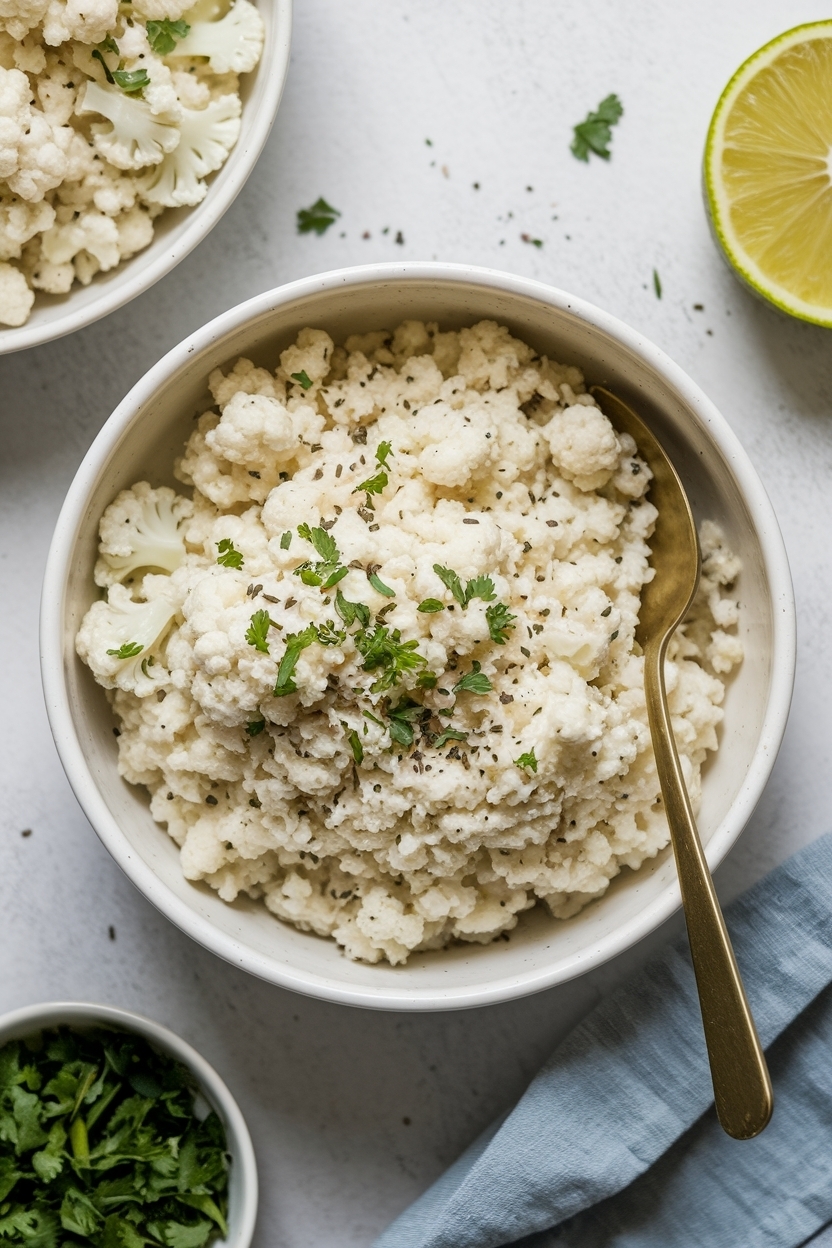 cauliflower rice meal prep recipe low carb