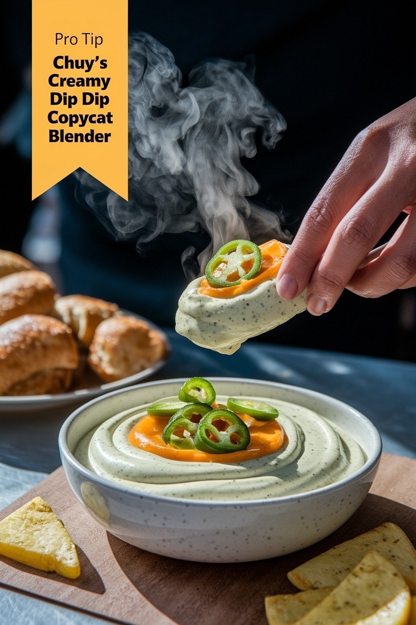 chuy's creamy jalapeño dip copycat blender