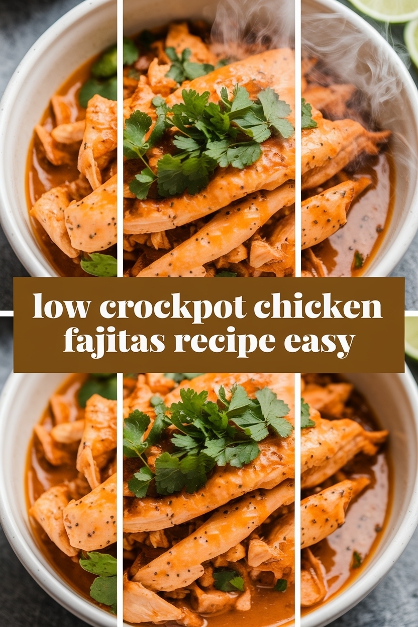 crockpot chicken fajitas recipe easy