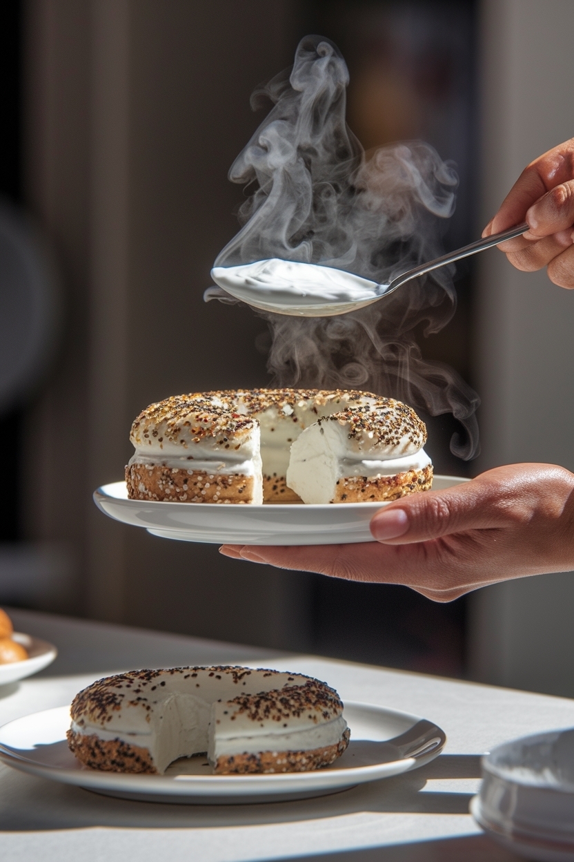 high protein bagels whey greek yogurt - Extra Photo