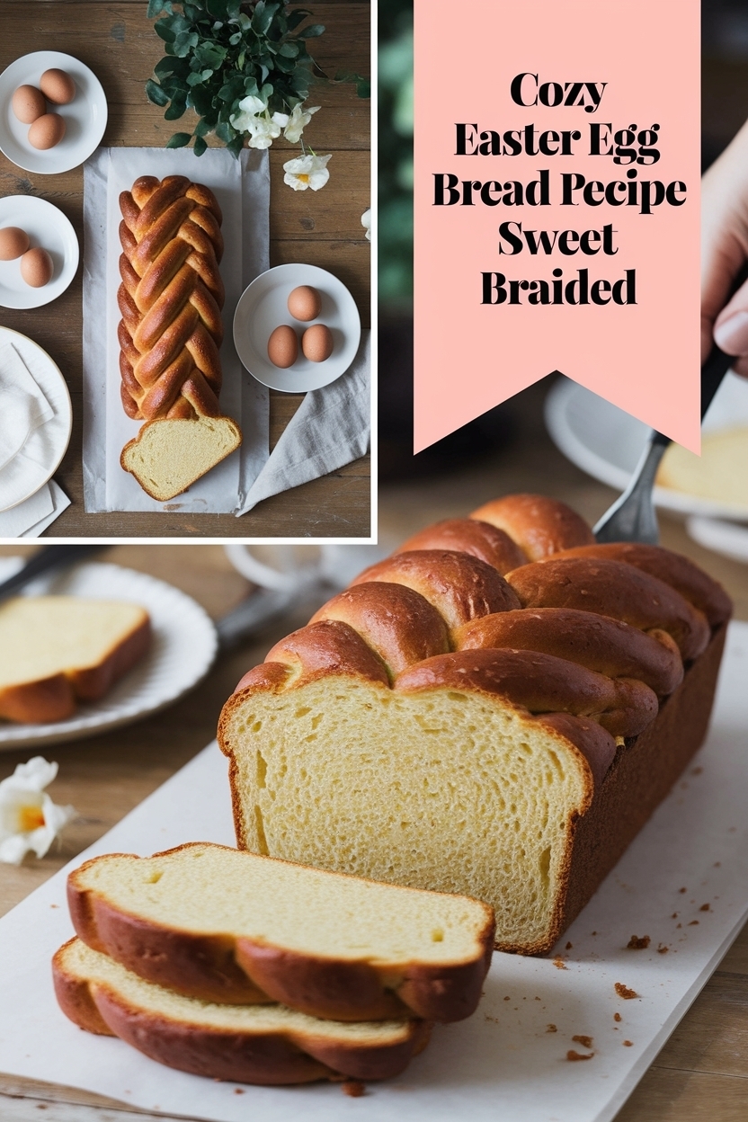 easter egg bread recipe sweet braided