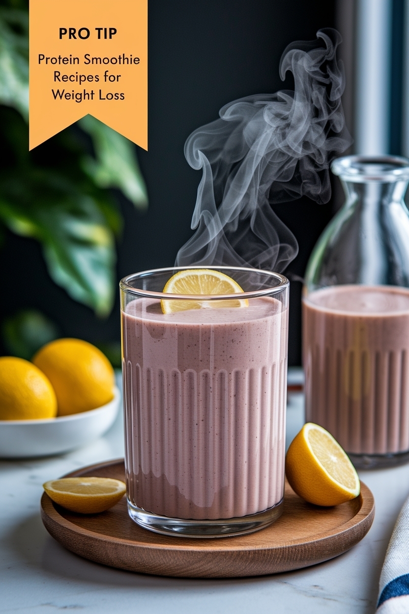 protein smoothie recipes for weight loss