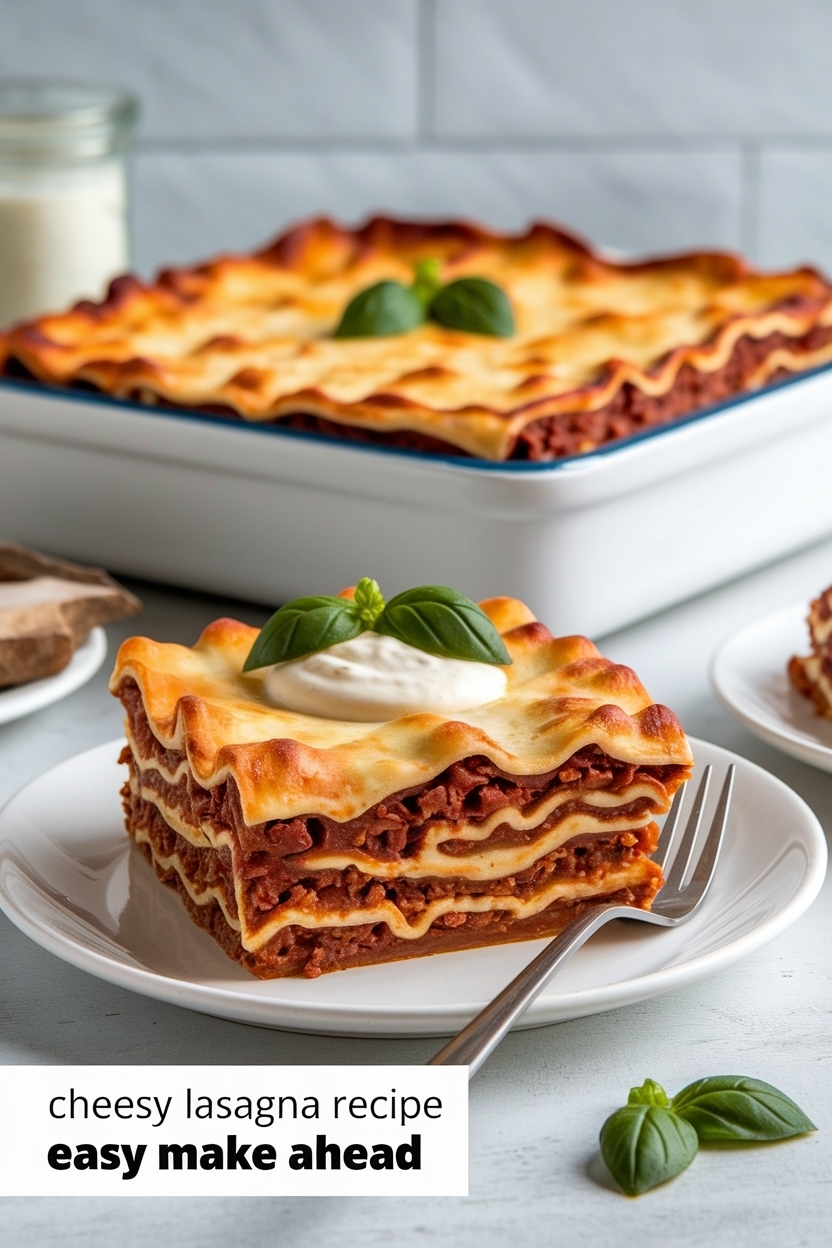 lasagna recipe easy make ahead
