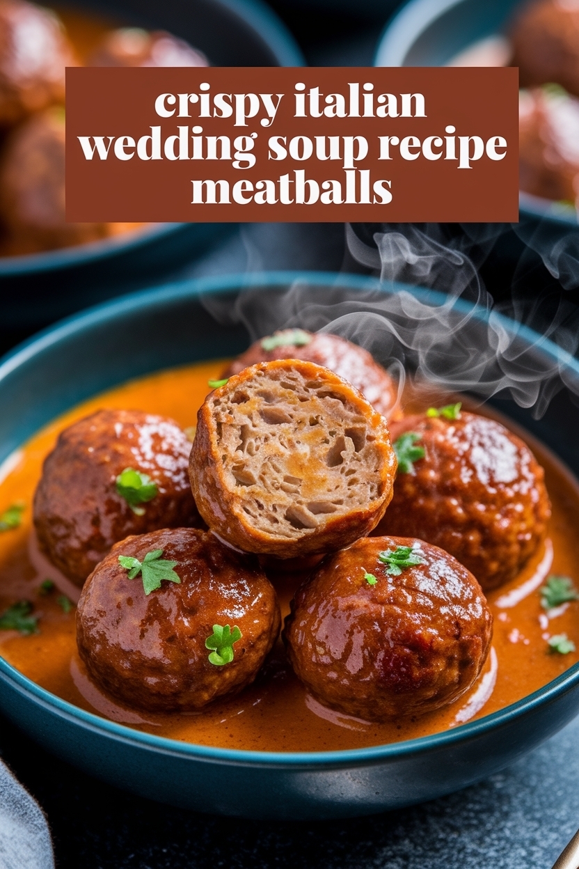 italian wedding soup recipe meatballs
