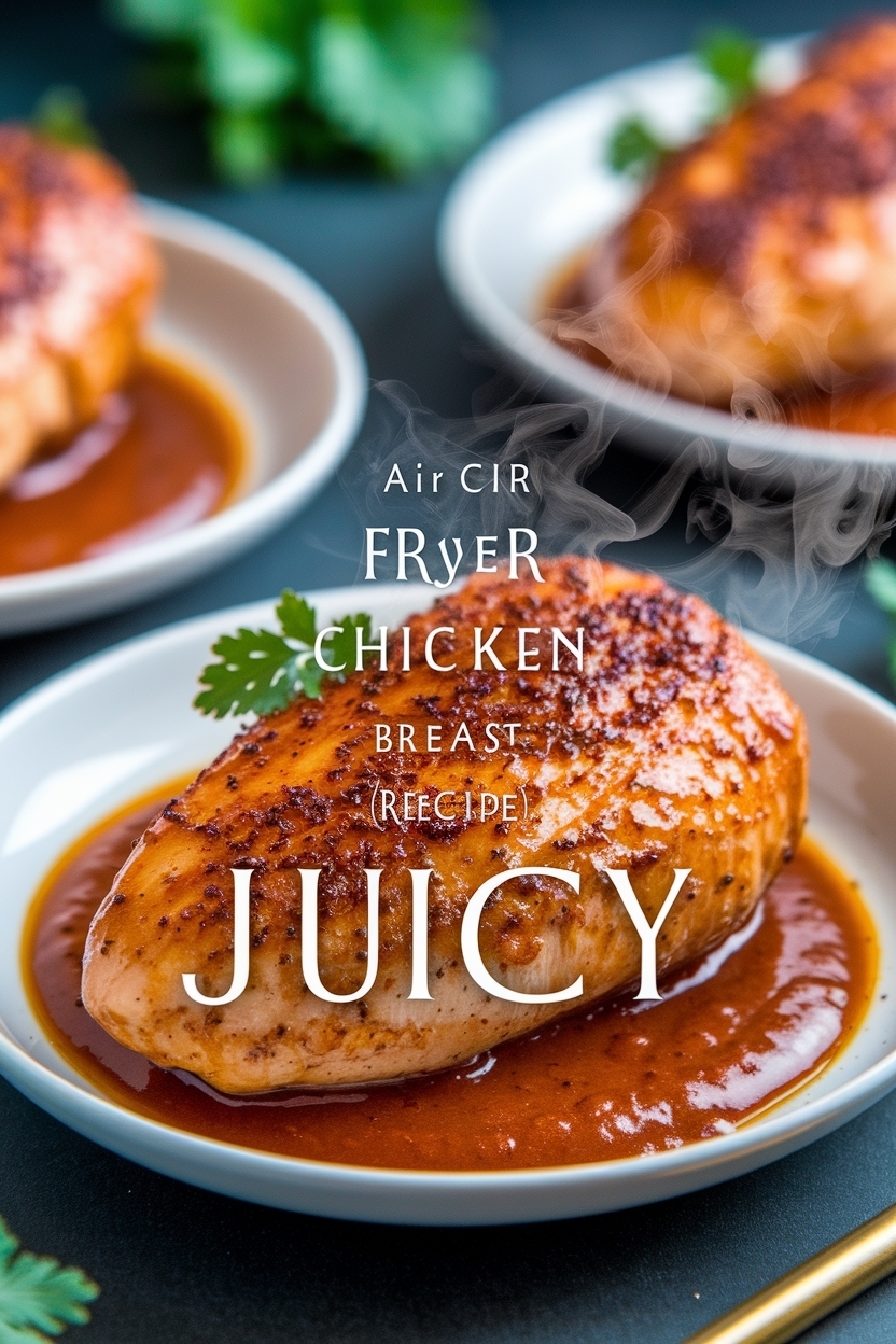 air fryer chicken breast recipe juicy