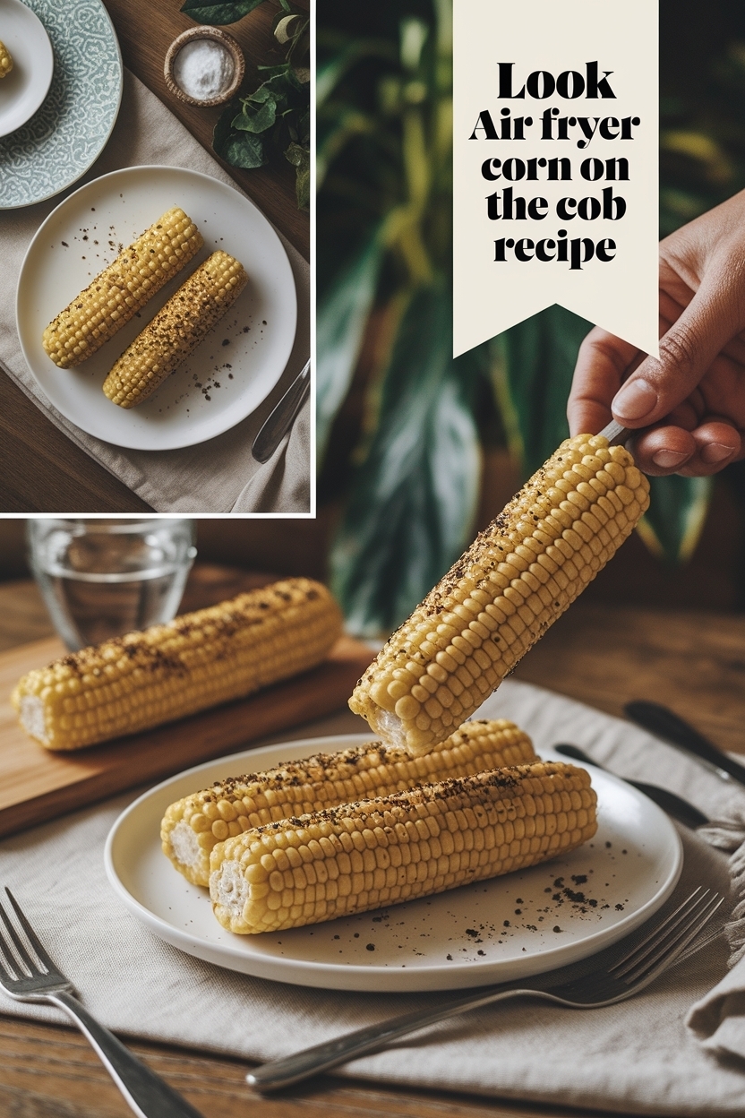 air fryer corn on the cob recipe