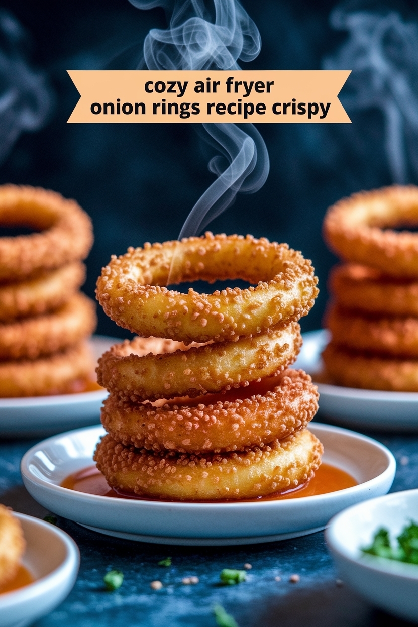 air fryer onion rings recipe crispy