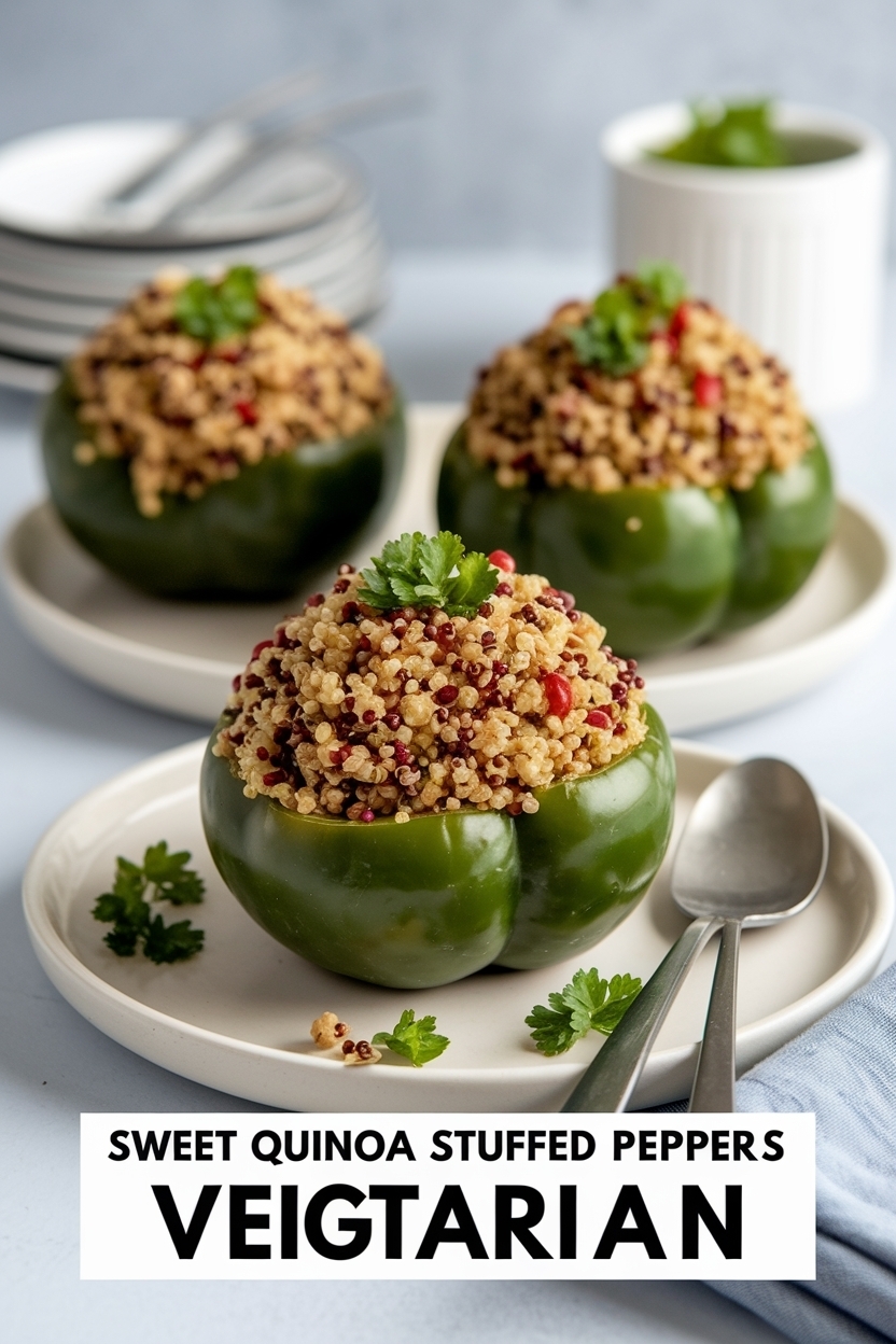 quinoa stuffed peppers vegetarian