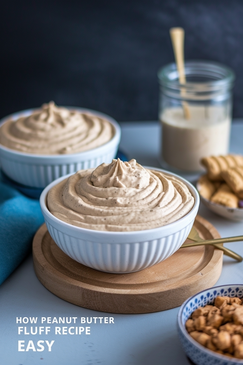peanut butter fluff dip recipe easy