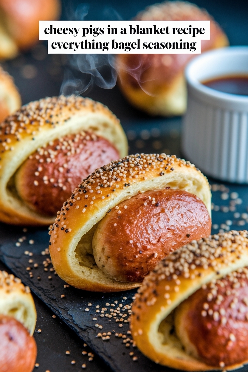 pigs in a blanket recipe everything bagel seasoning