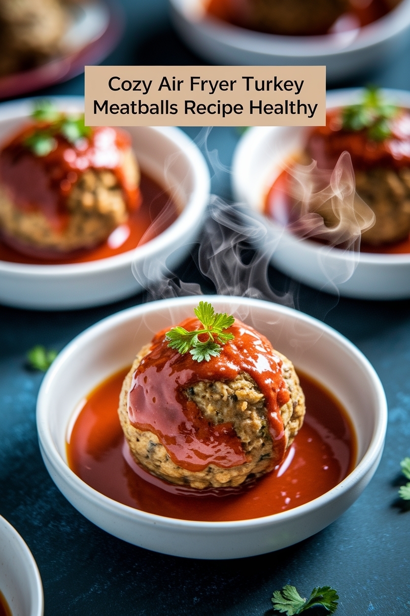 air fryer turkey meatballs recipe healthy