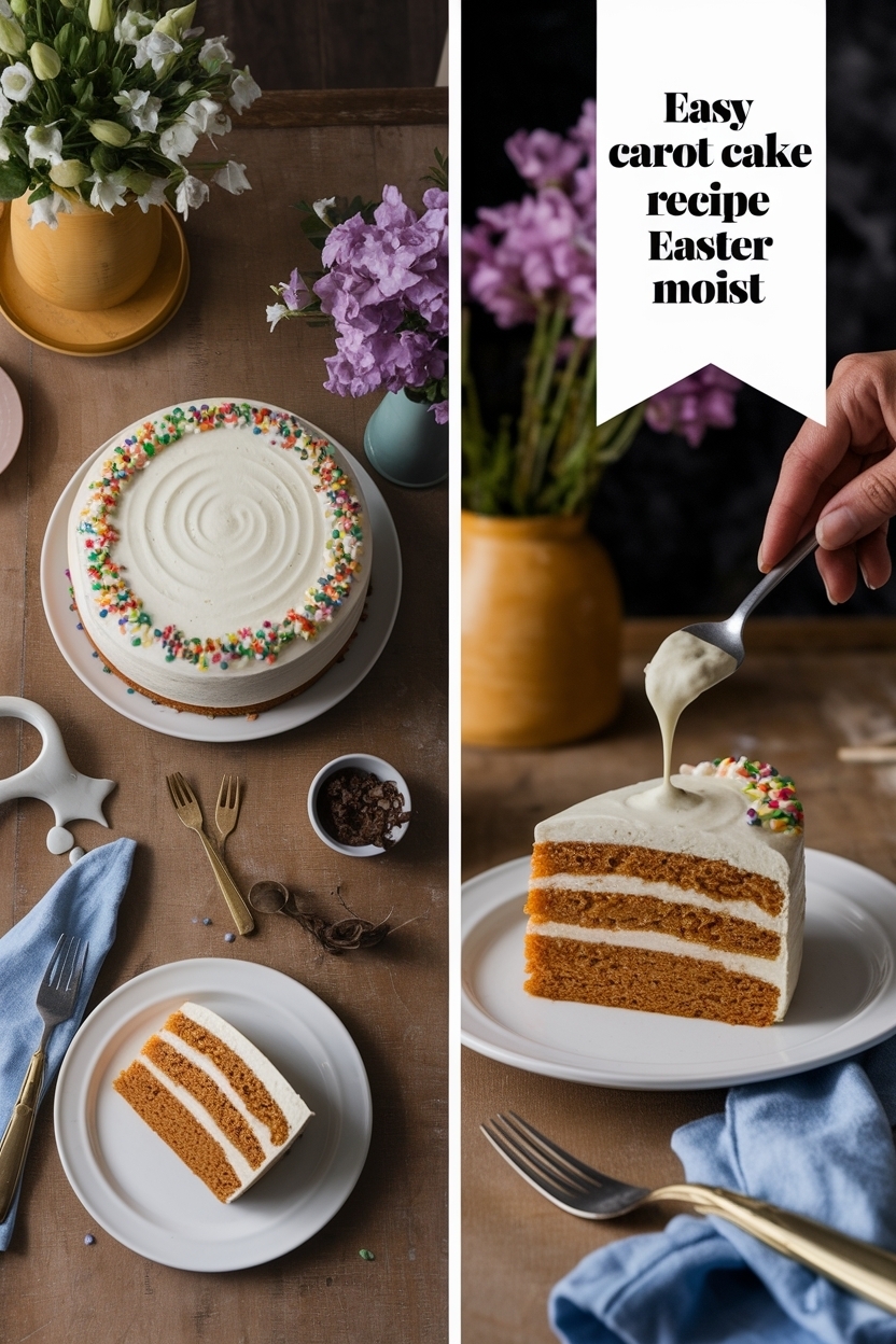carrot cake recipe easter moist