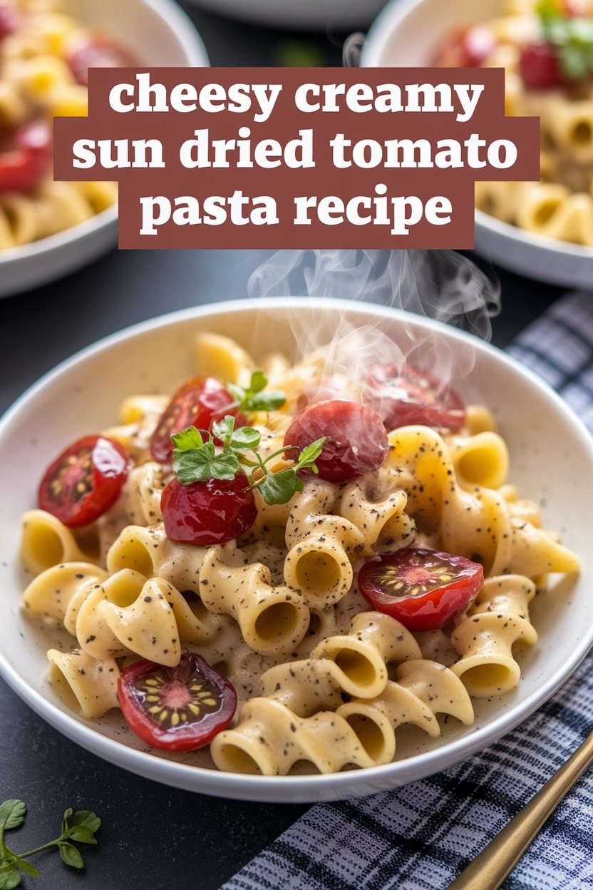 creamy sun dried tomato pasta recipe
