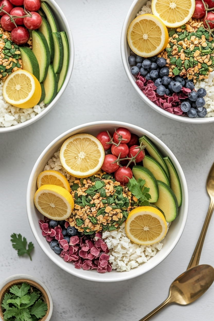 power bowls meal prep recipe vegan