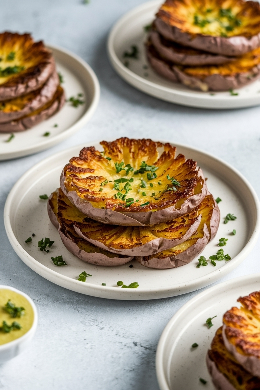 air fryer smashed potatoes recipe crispy