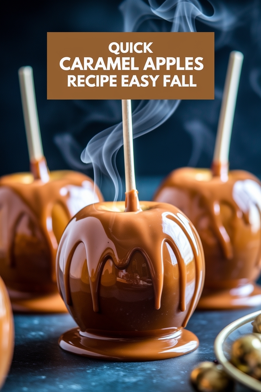 caramel apples recipe easy fall