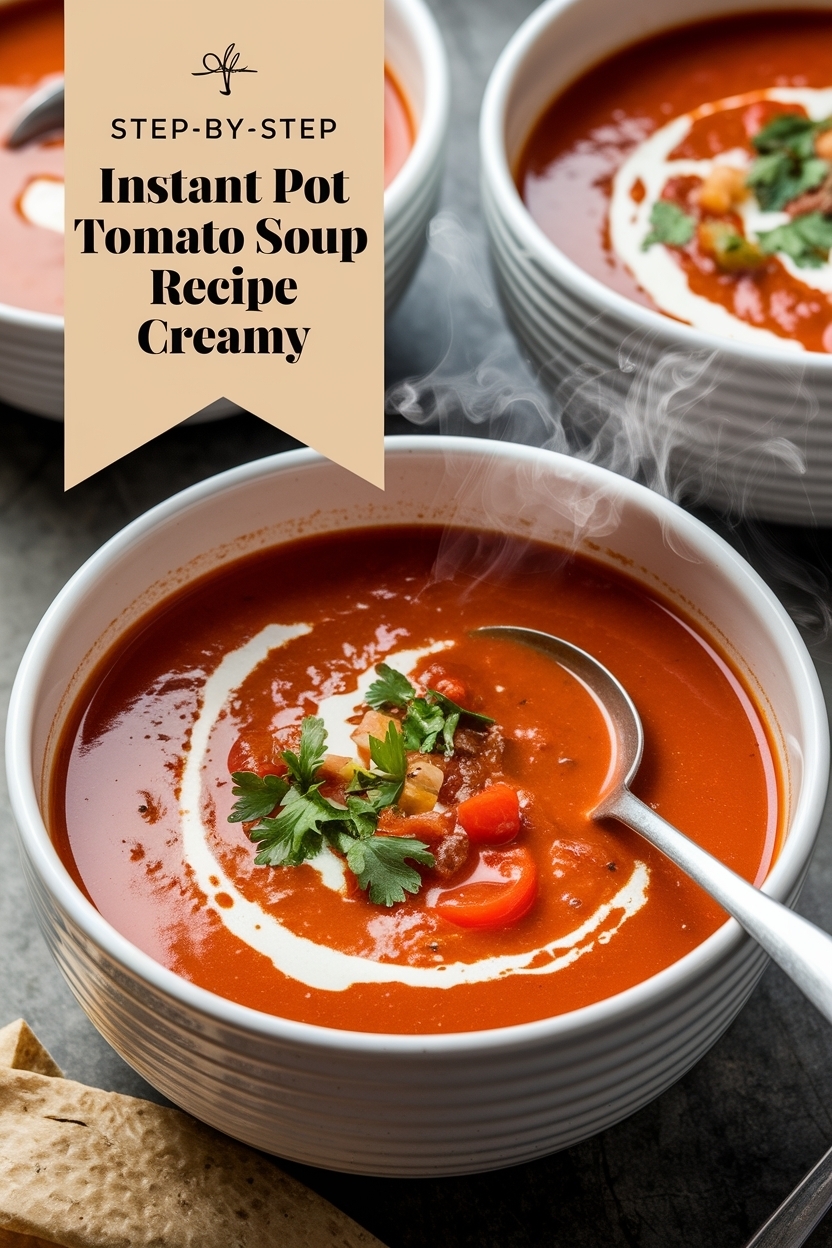 instant pot tomato soup recipe creamy