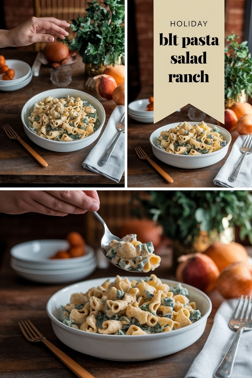 blt pasta salad ranch