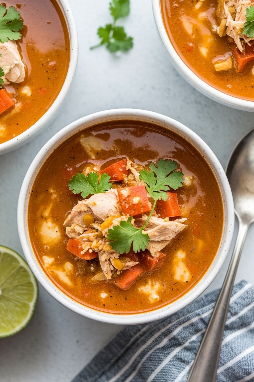 crockpot chicken tortilla soup recipe