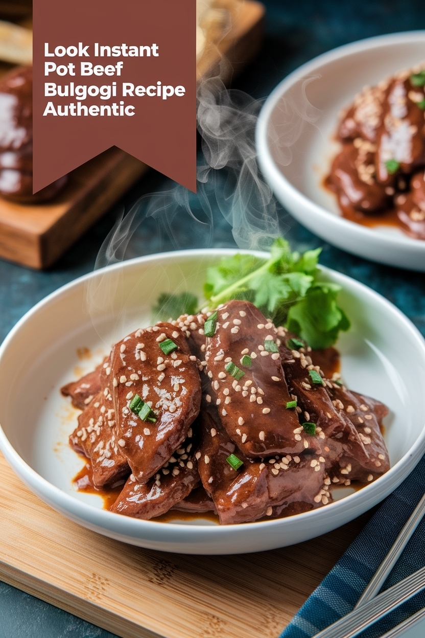 instant pot beef bulgogi recipe authentic