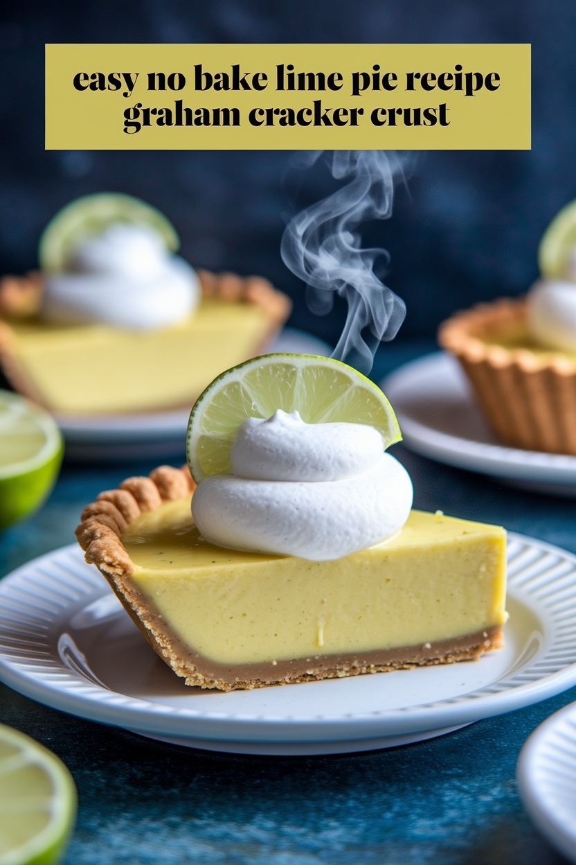 no bake lime pie recipe graham cracker crust