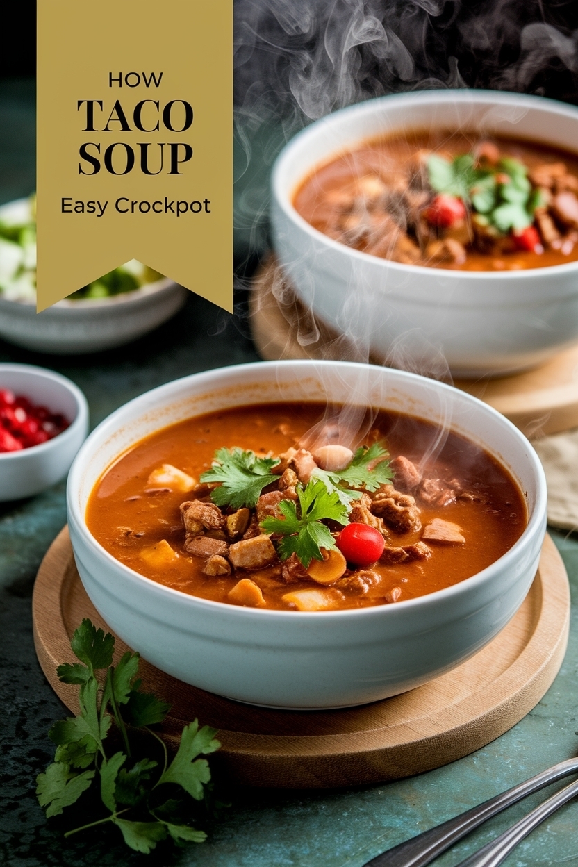 taco soup recipe easy crockpot