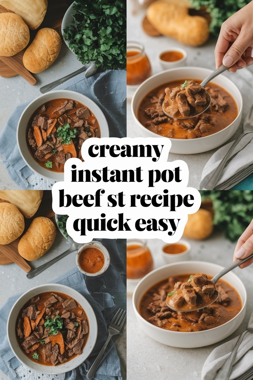 instant pot beef stew recipe quick easy