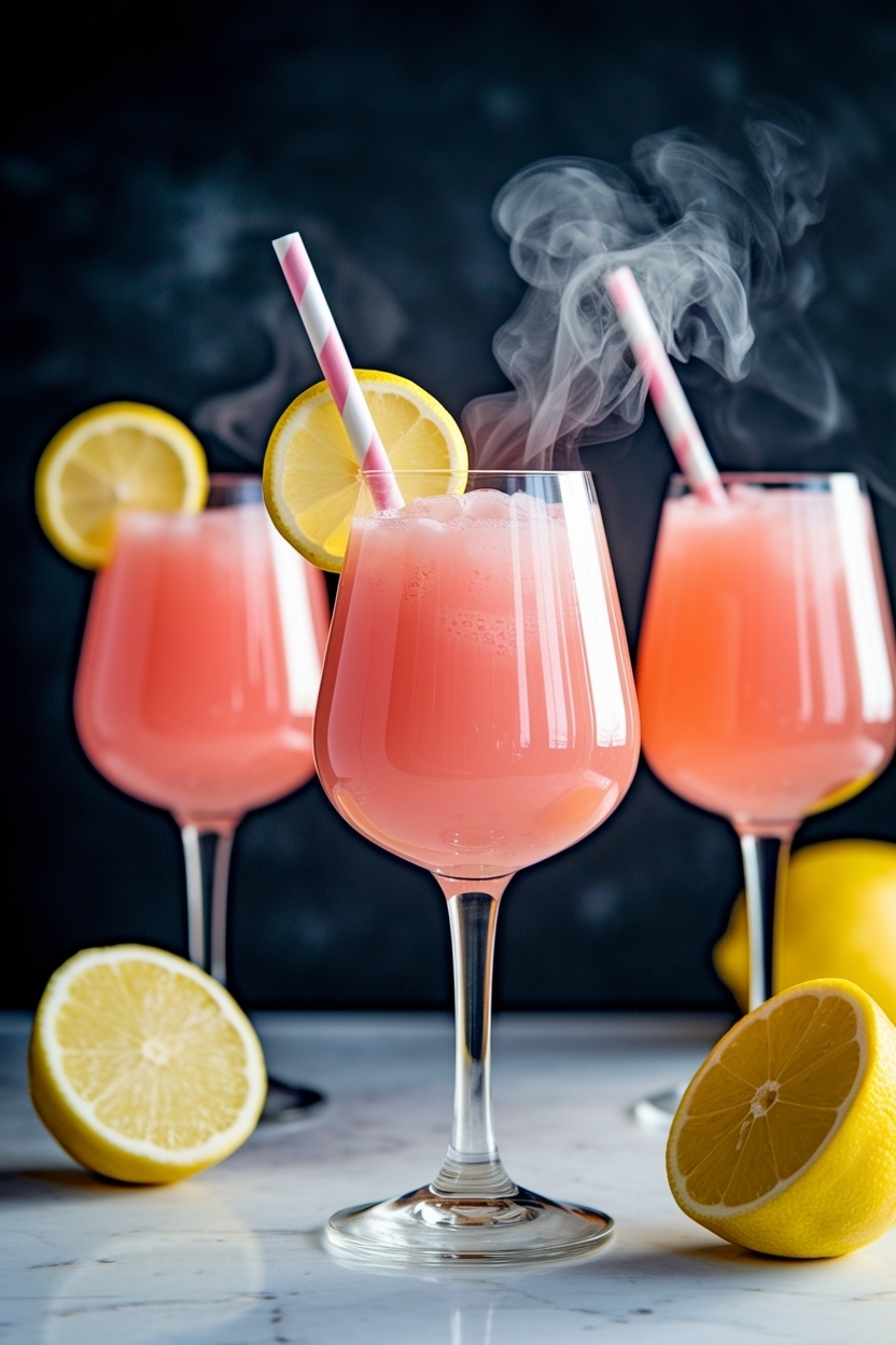 pink lemonade sherbet punch non alcoholic