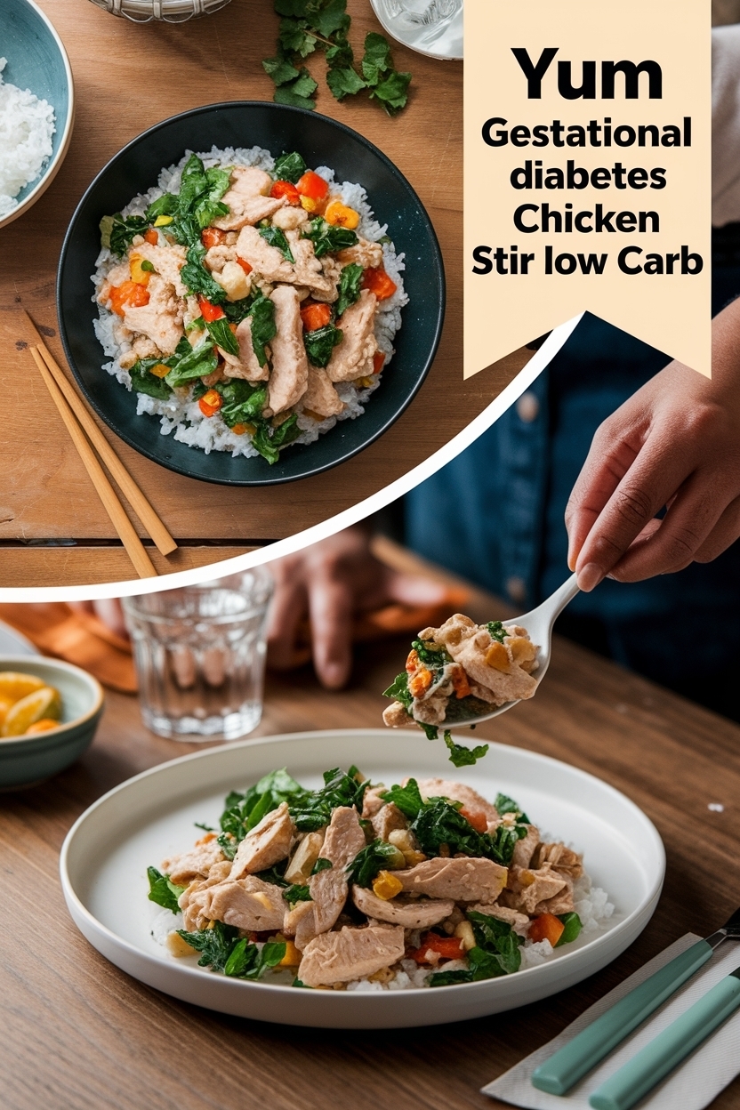 gestational diabetes chicken stir fry low carb