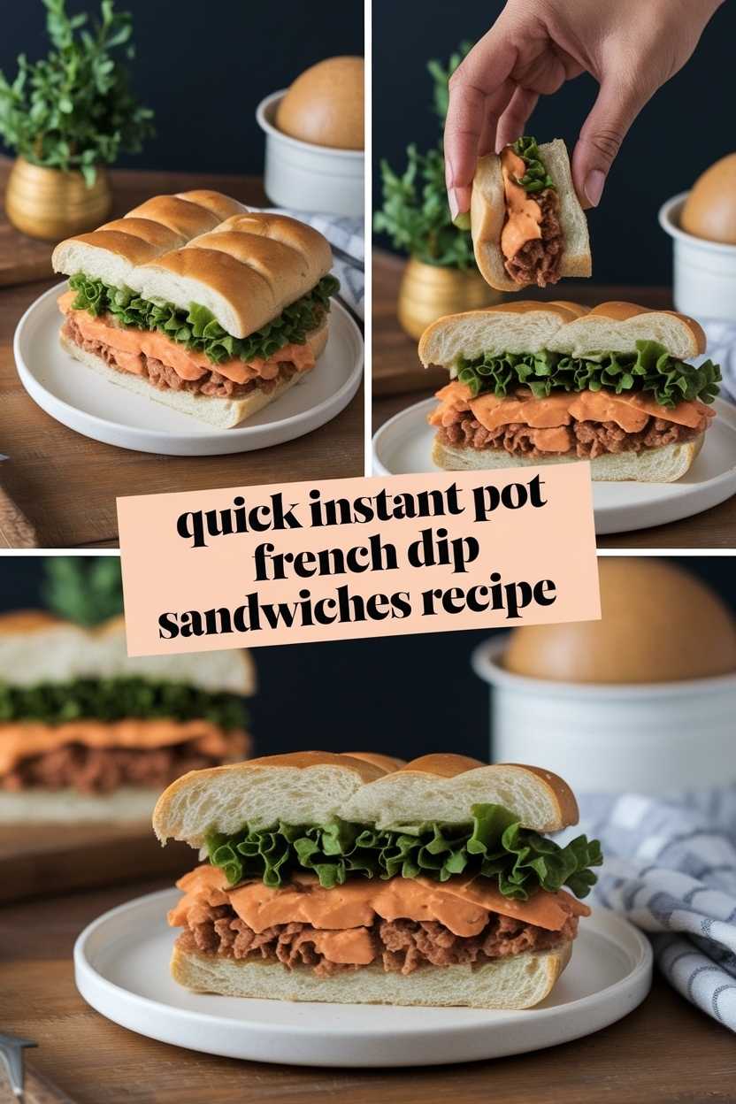 instant pot french dip sandwiches recipe