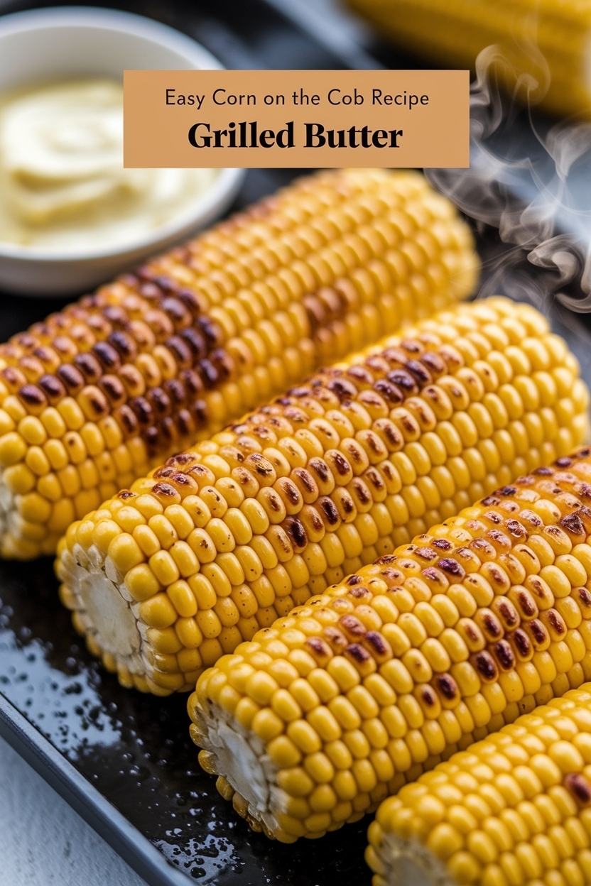 corn on the cob recipe grilled butter
