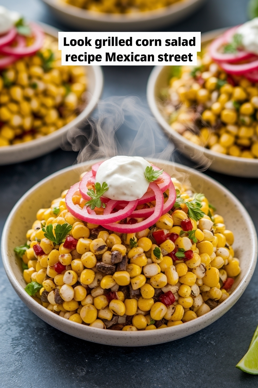 grilled corn salad recipe mexican street