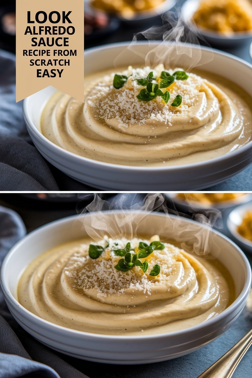 alfredo sauce recipe from scratch easy