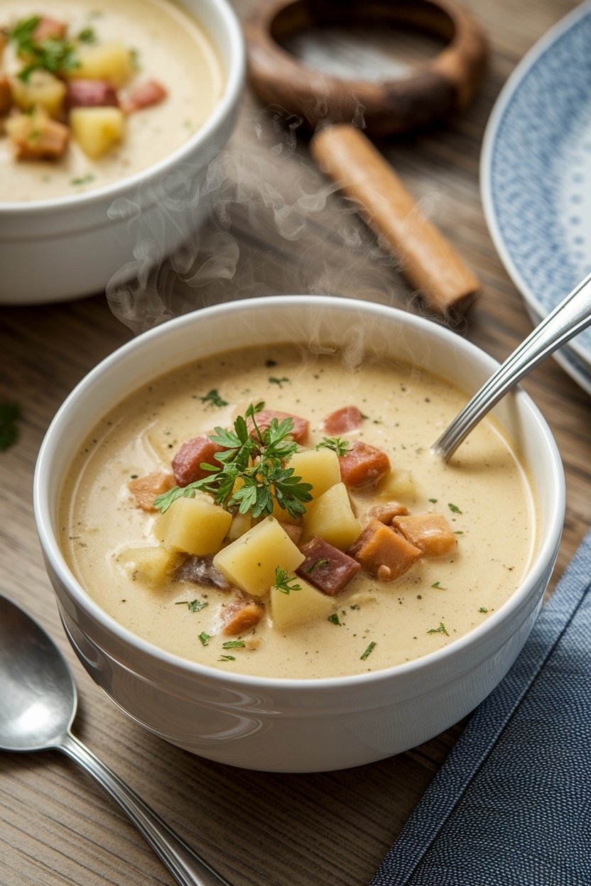 crockpot loaded potato soup recipe creamy