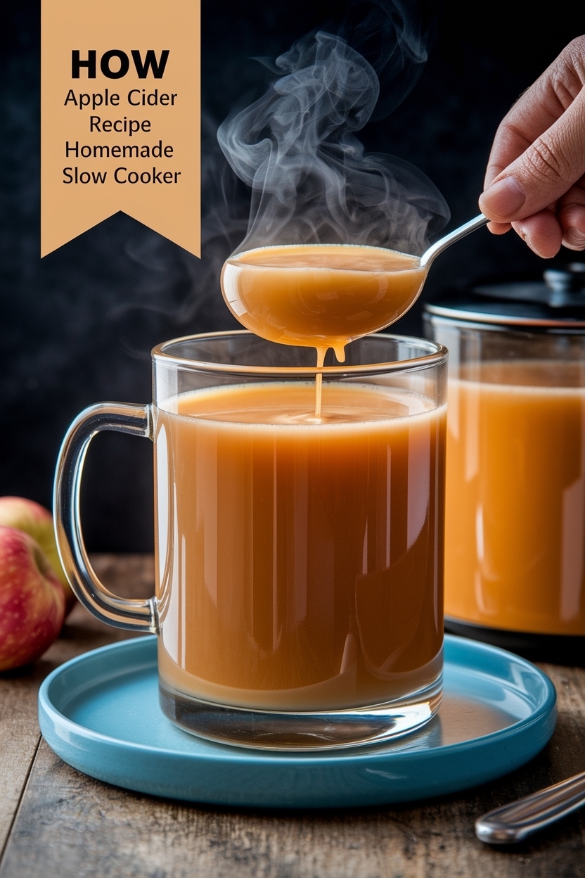 apple cider recipe homemade slow cooker