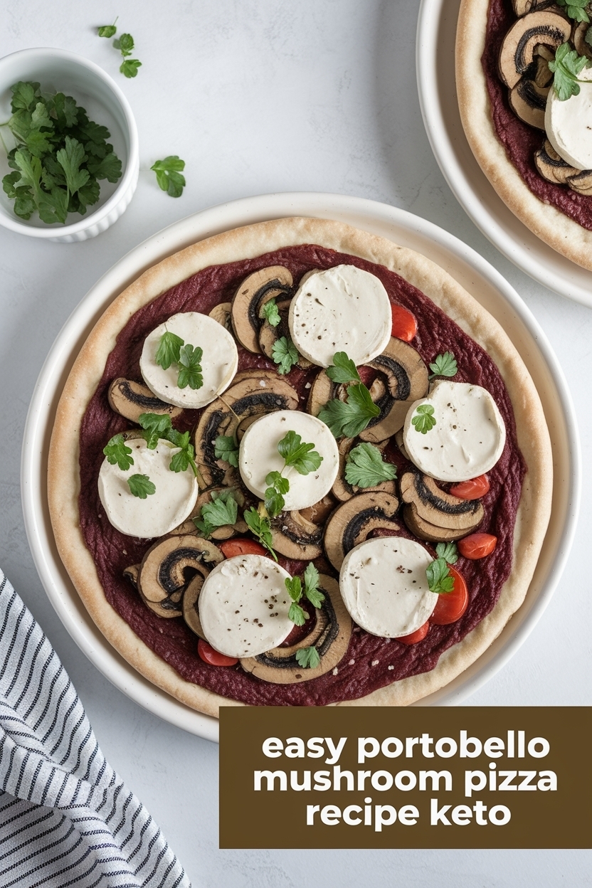 portobello mushroom pizza recipe keto