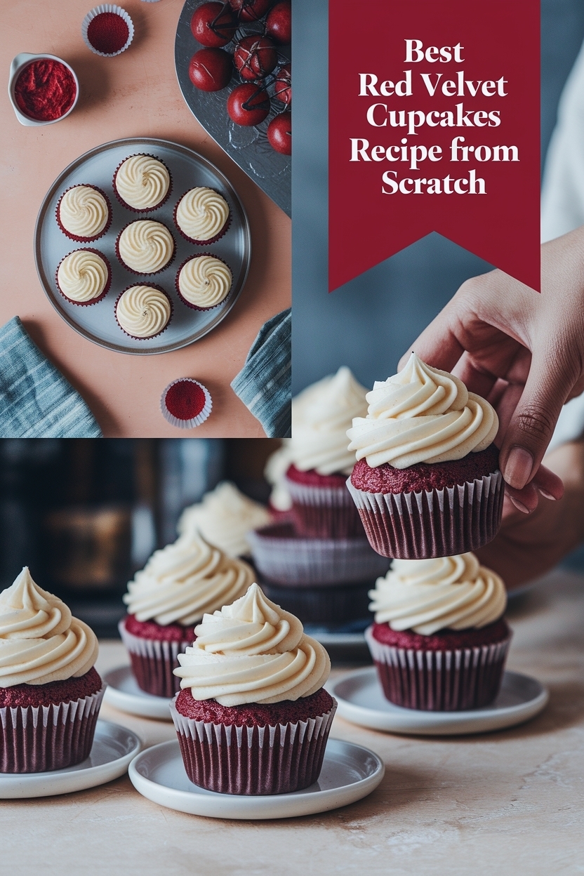 red velvet cupcakes recipe from scratch