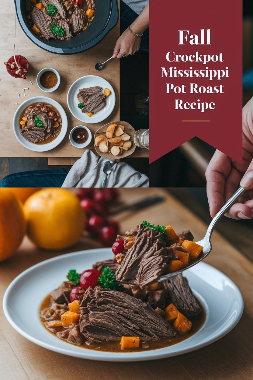 crockpot mississippi pot roast recipe